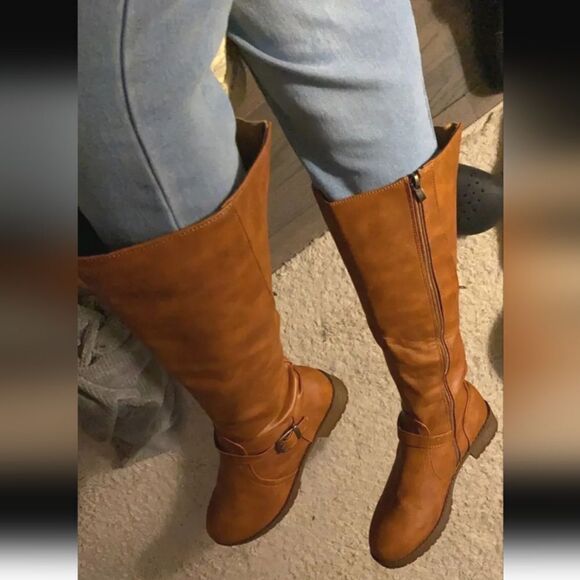 Western knee high riding boots sz 7 - Picture 3 of 16